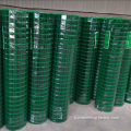 Mesh filo in ferro saldato zincato rivestito in PVC verde
